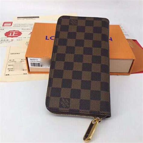 brown damier louis vuitton wallet|Women's Designer Leather Wallet Zippy .